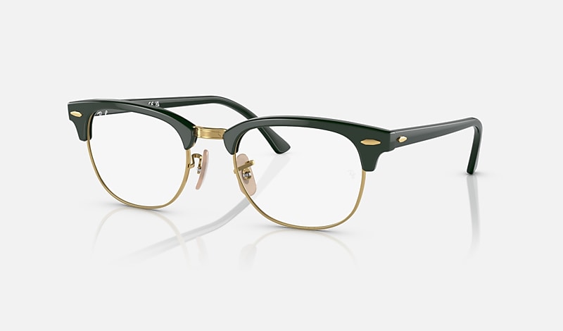 CLUBMASTER OPTICS Green On Gold Frame - RB5154 | US