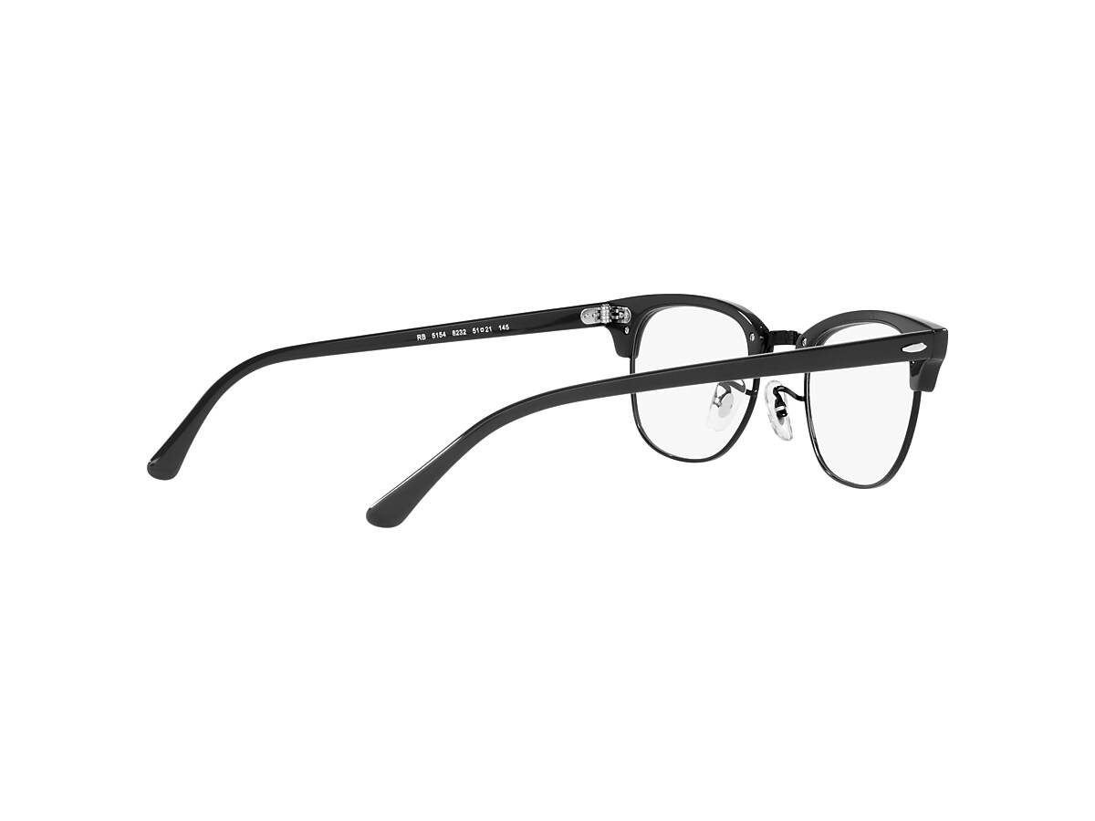 レイバン公式ストア】 Ray-Ban® CLUBMASTER OPTICS メガネ | ブラック