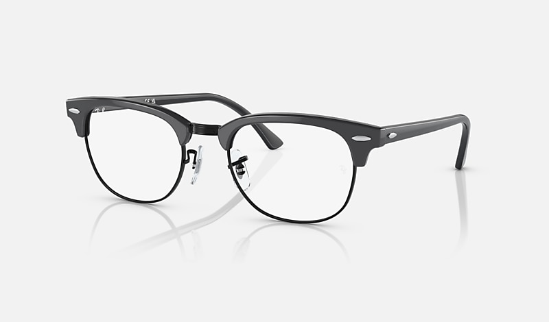 CLUBMASTER OPTICS Eyeglasses Grey On Black Frame - RB5154 | Ray-Ban® EU
