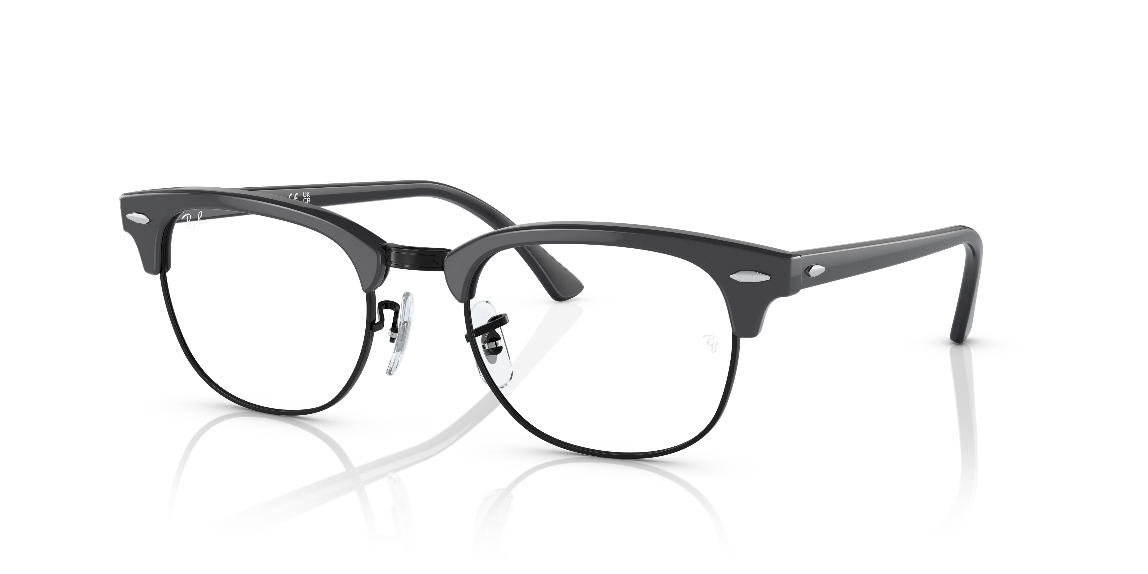 レイバン公式ストア】 Ray-Ban® CLUBMASTER OPTICS メガネ | ブラック