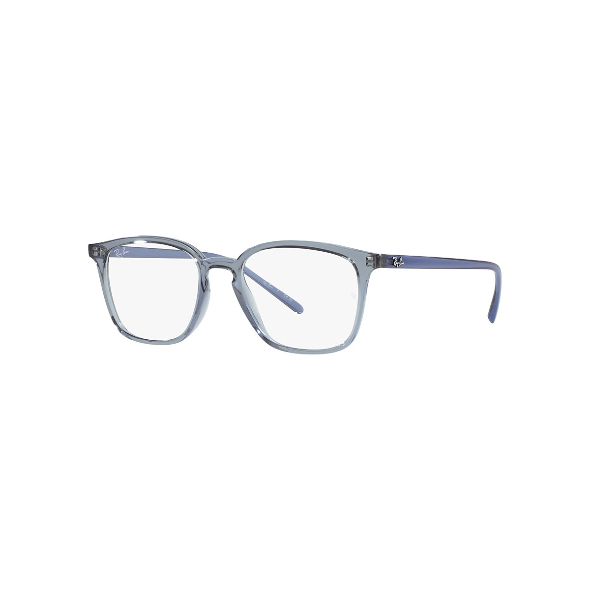 RB7185 OPTICS Eyeglasses with Transparent Dark Blue Frame - RB7185 