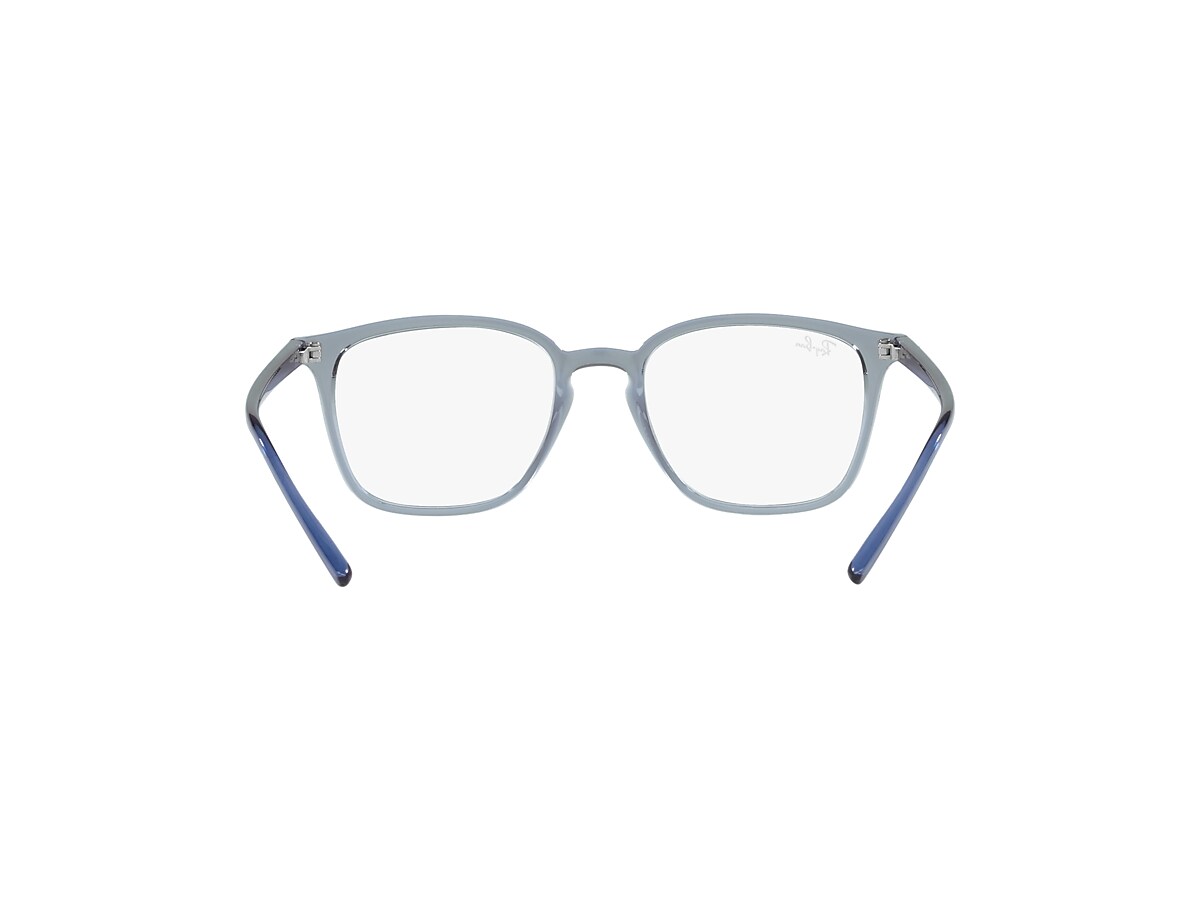 RB7185 OPTICS Eyeglasses with Transparent Dark Blue Frame - RB7185 