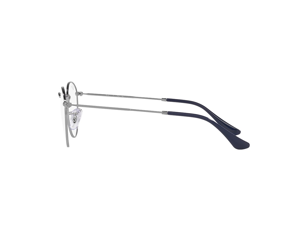 ROUND METAL OPTICS Eyeglasses with Gunmetal Frame - RB3447V