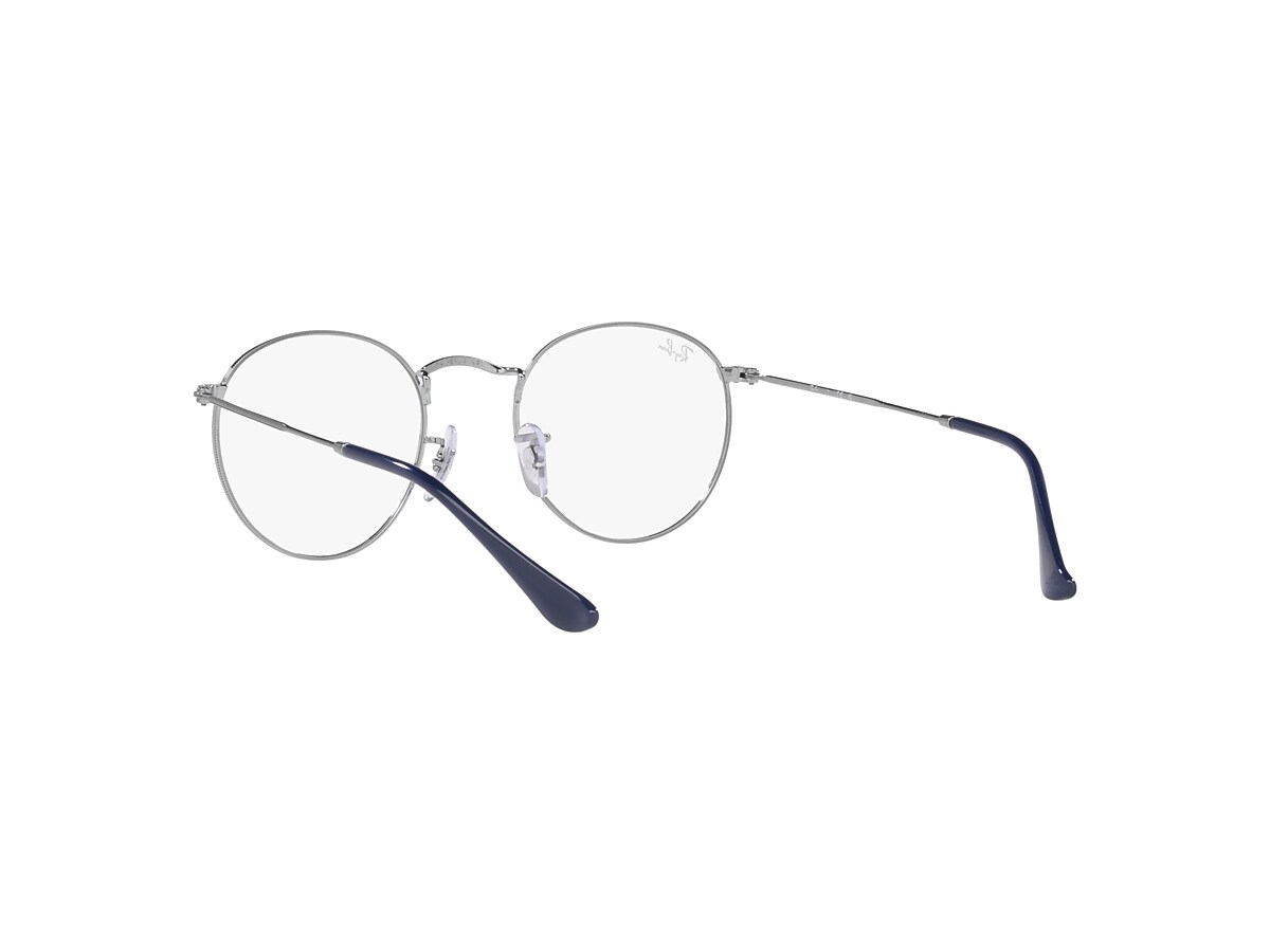 ROUND METAL OPTICS Eyeglasses with Gunmetal Frame - RB3447V | Ray