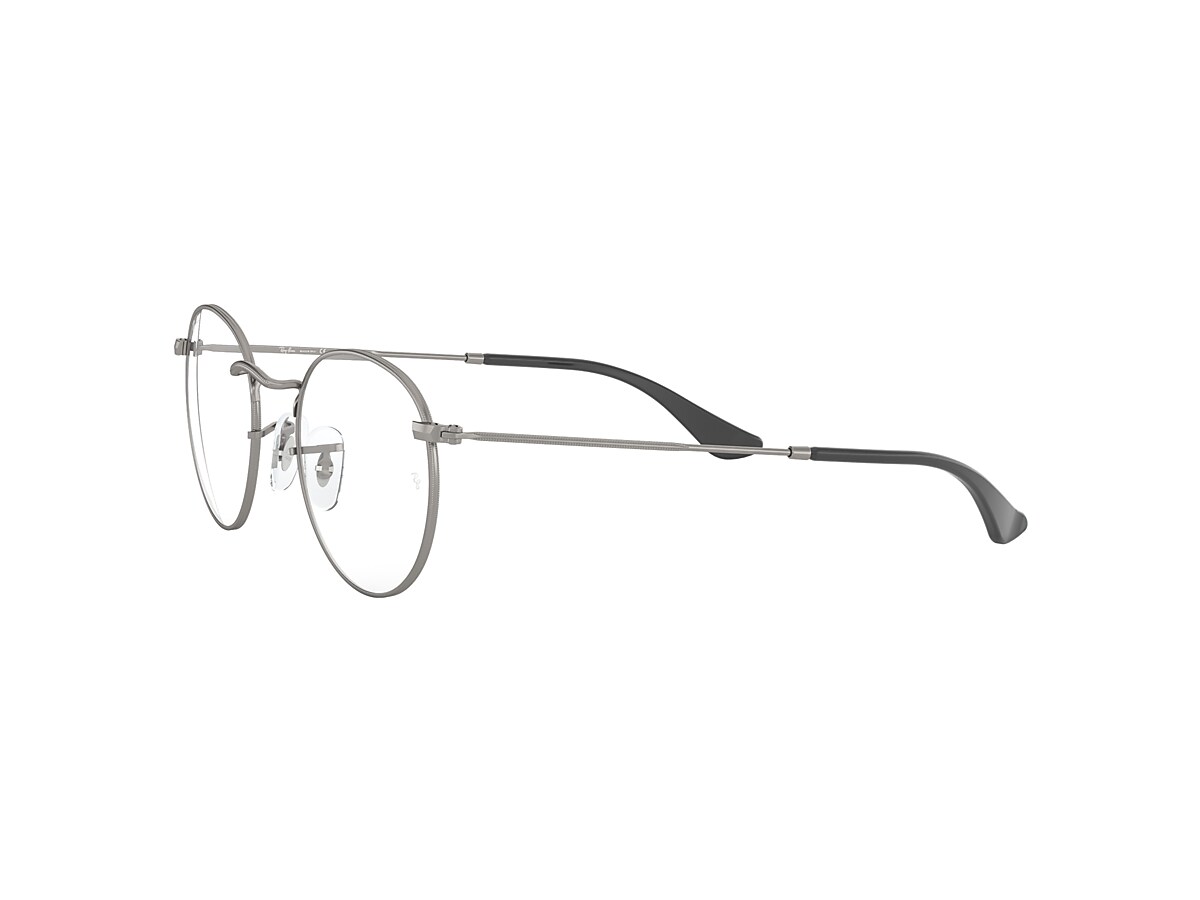 ROUND METAL OPTICS Eyeglasses with Gunmetal Frame - RB3447V | Ray 