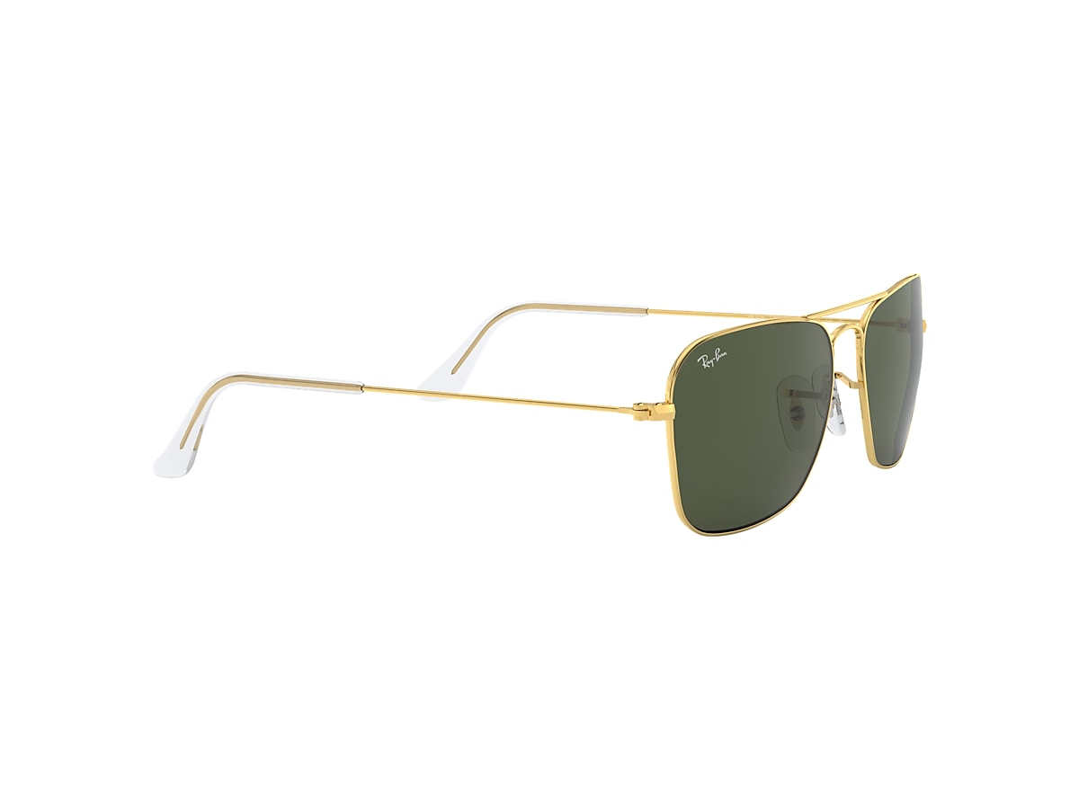 CARAVAN Sunglasses in Gold and Green - RB3136 | Ray-Ban® US