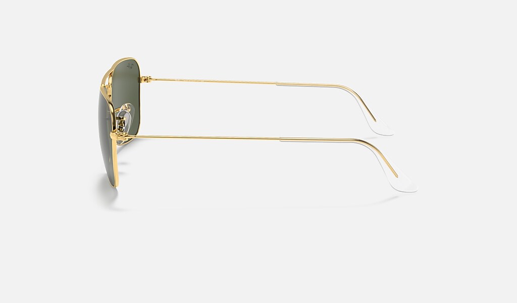 trappe Holde matchmaker Ray-Ban Caravan RB3136 Gold - Metal - Green Lenses - 0RB3136 55 001 | Ray- Ban® USA