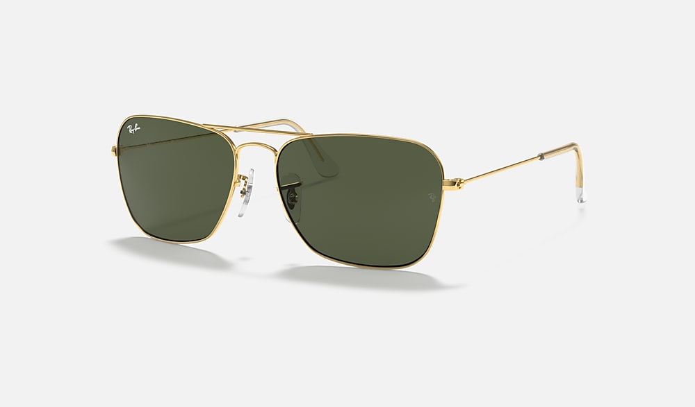 CARAVAN Sunglasses in Gold Green - | US