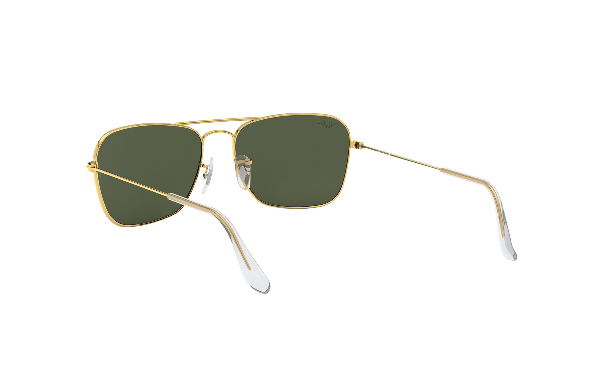Caravan Occhiali da Sole Oro in Verde | Ray-Ban®