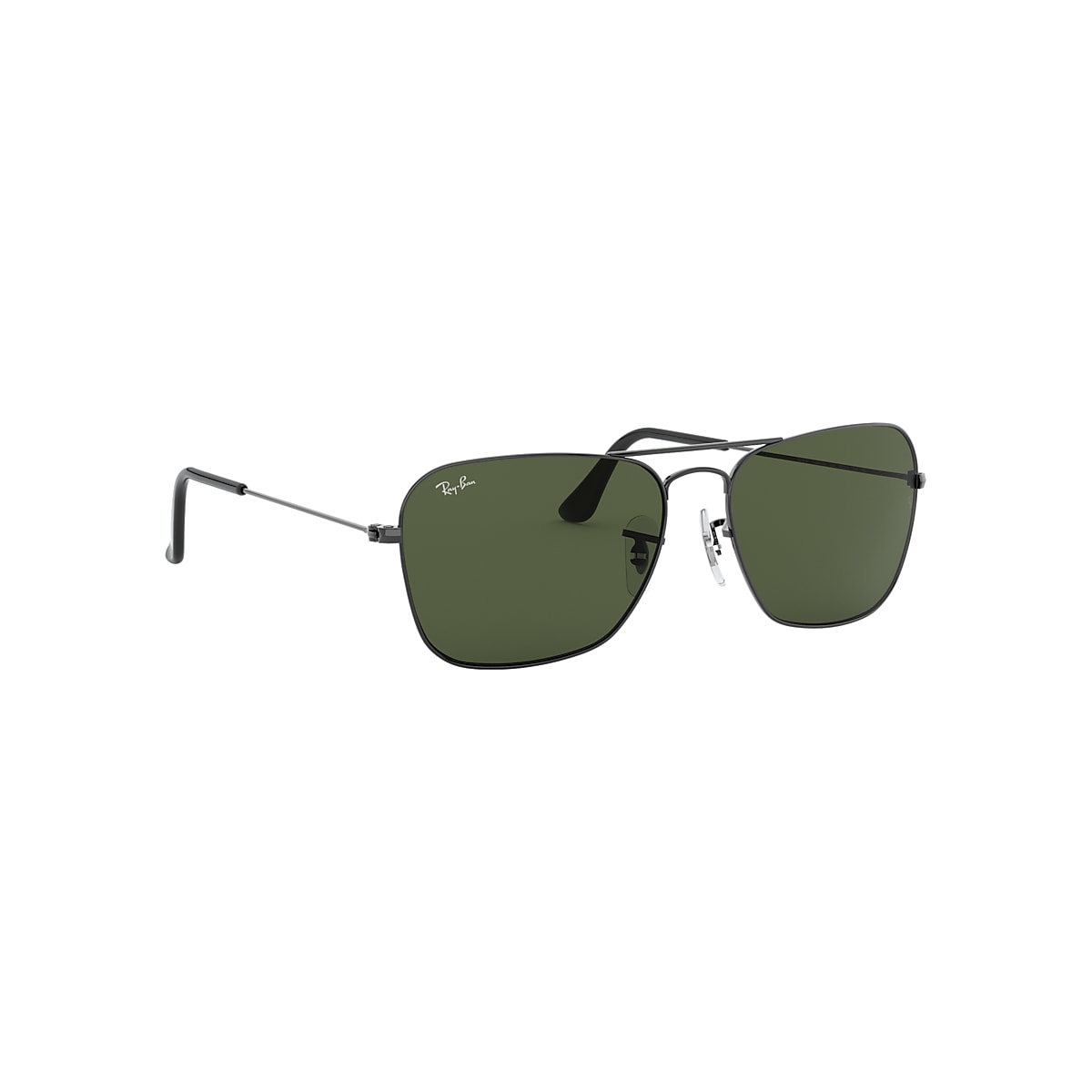 CARAVAN Sunglasses in Gunmetal and Green - RB3136 | Ray-Ban® US