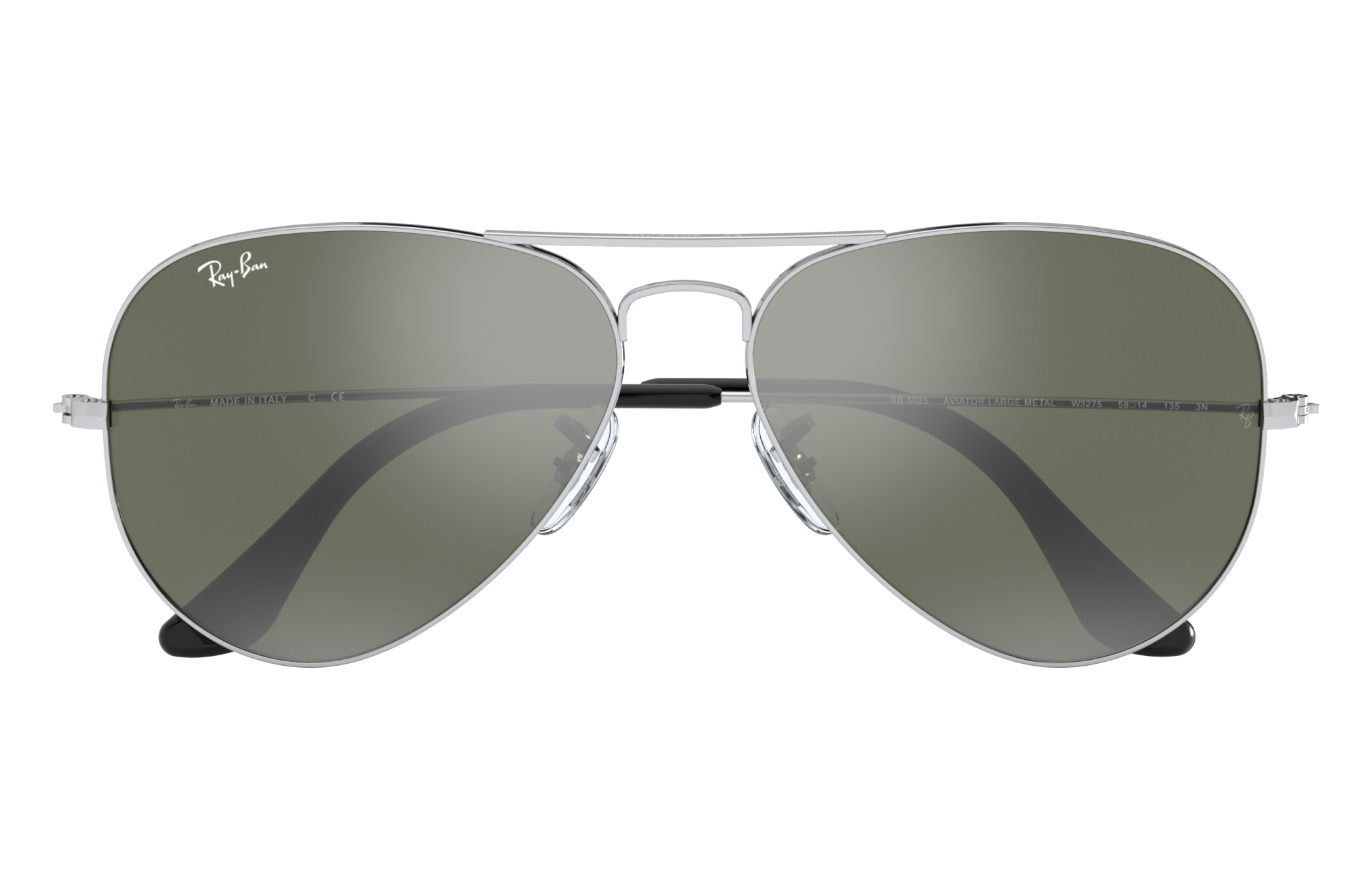 ray ban rb3025 aviator sunglasses black frame crystal polarized