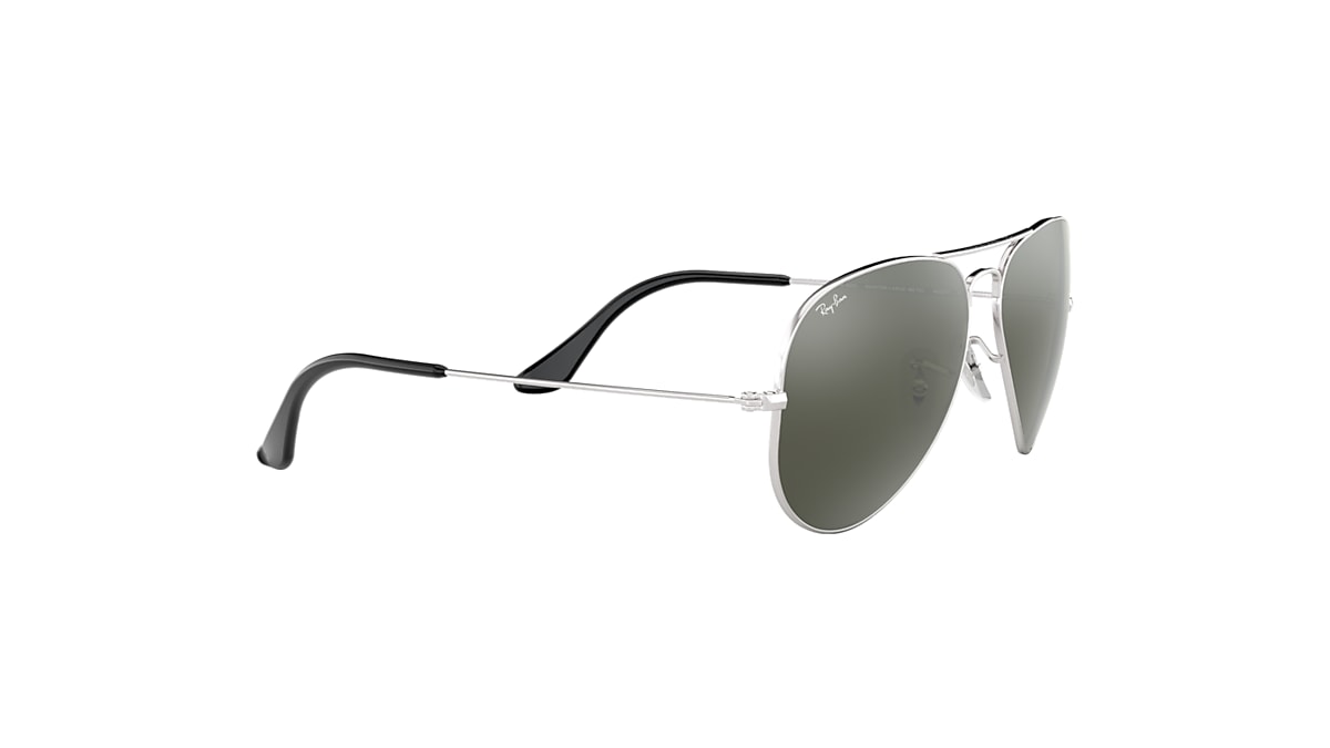 Okulary przeciwsłoneczne Aviator Mirror – oprawki: Srebrny 