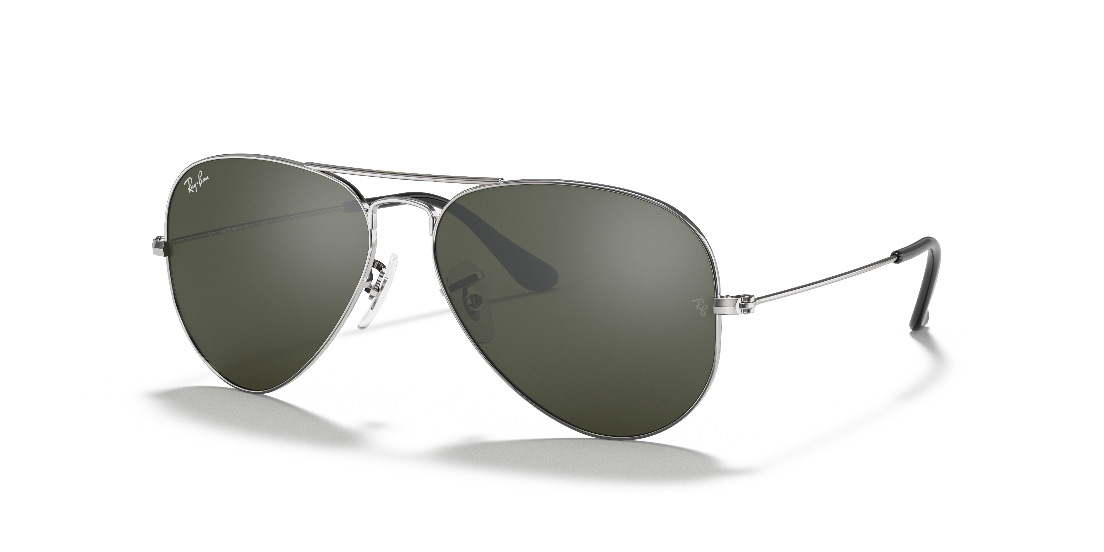 ray ban w3277 silver mirror