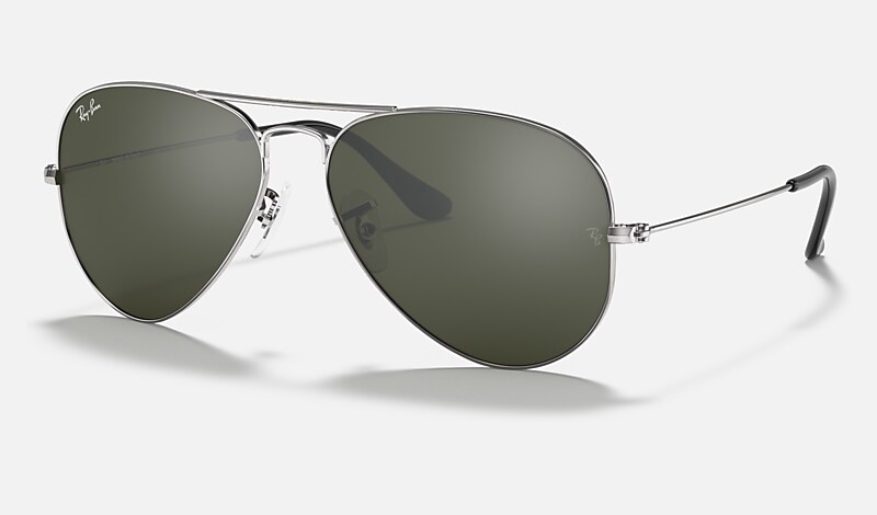 Ray-Ban Men's Mirrored Aviator Sunglasses