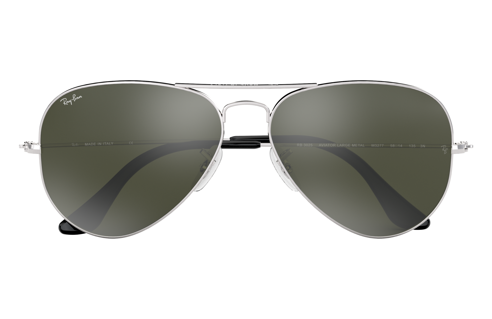 ray ban aviator mirrored