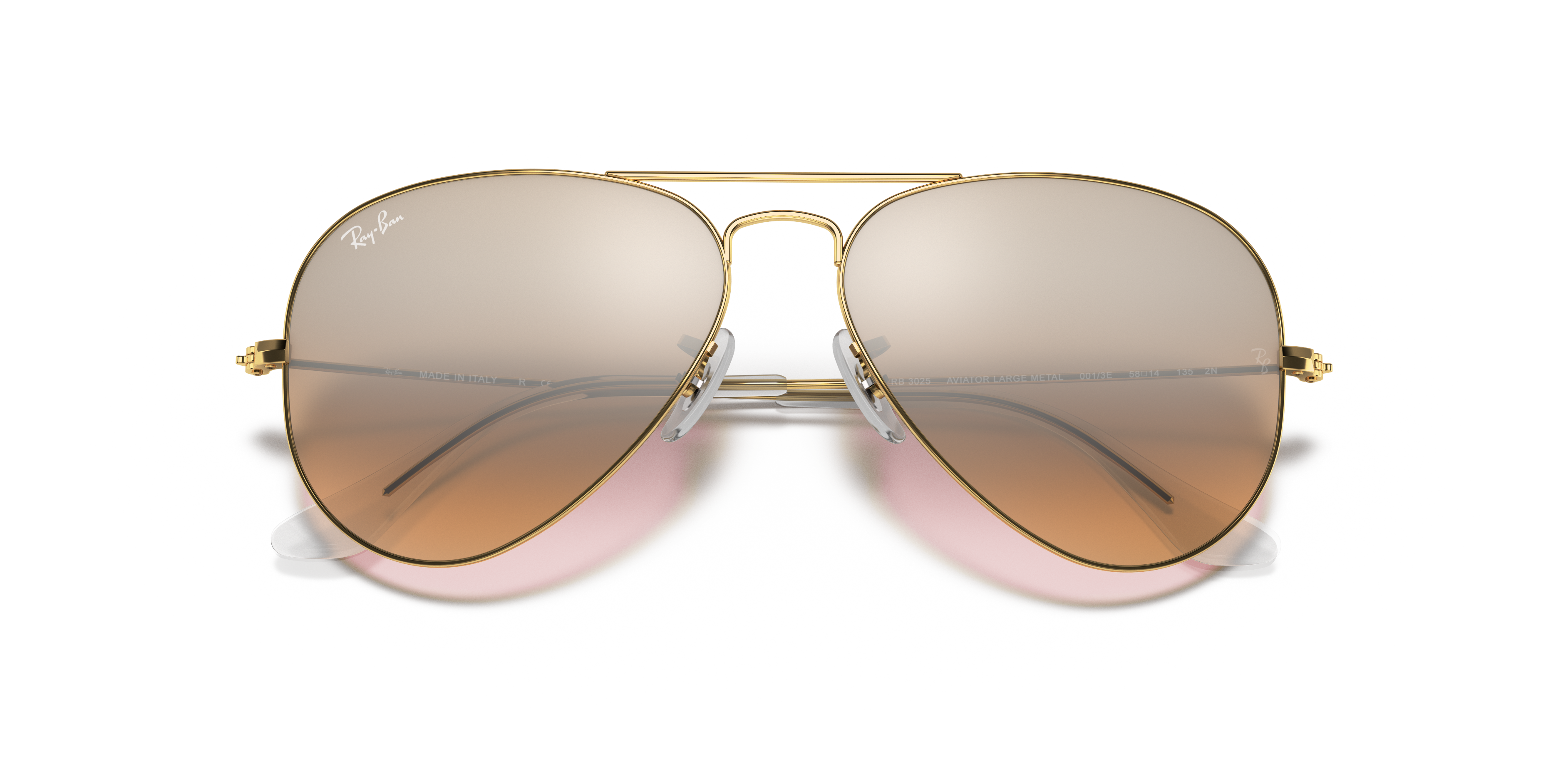 ray ban aviator lens colors