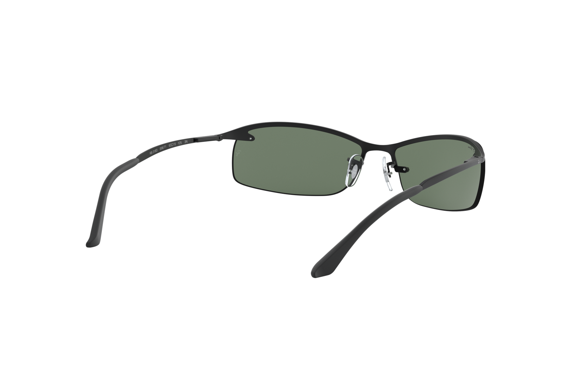 Rb3183 Sunglasses in Black and Green 