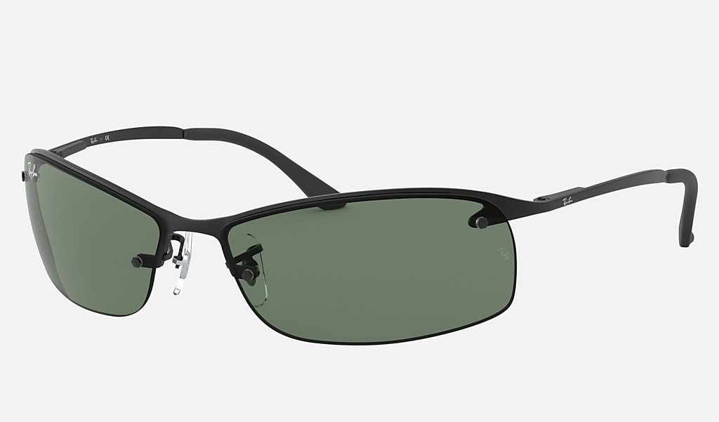 omvatten Regeringsverordening Kapitein Brie Rb3183 Sunglasses in Black and Green | Ray-Ban®