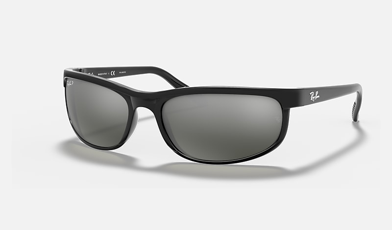 toma una foto Doctor en Filosofía Encommium PREDATOR 2 Sunglasses in Black and Grey - RB2027 | Ray-Ban® US