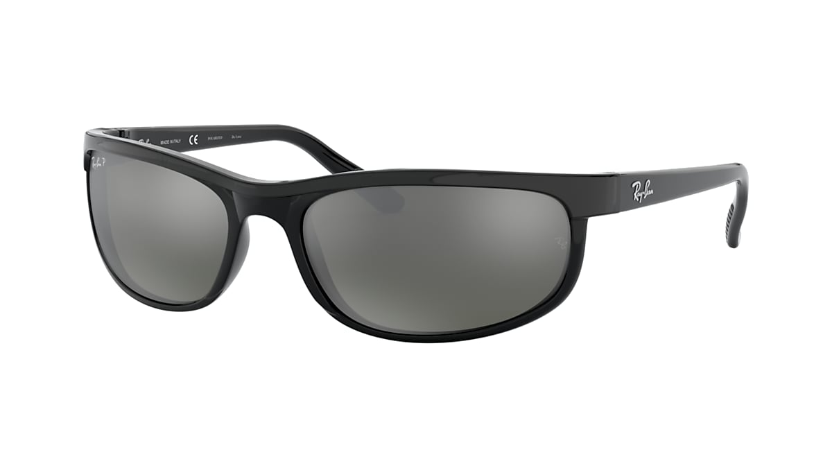 toelage lastig Missend Predator 2 Sunglasses in Black and Grey | Ray-Ban®