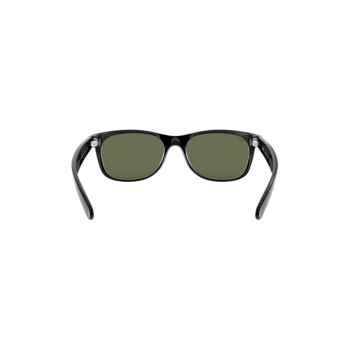 New Wayfarer Classic Sunglasses in Black and Green | Ray-Ban®