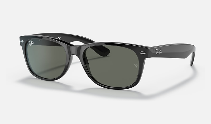 Vooruitzicht plaats Vakantie NEW WAYFARER CLASSIC Sunglasses in Black and Green - RB2132 | Ray-Ban® US