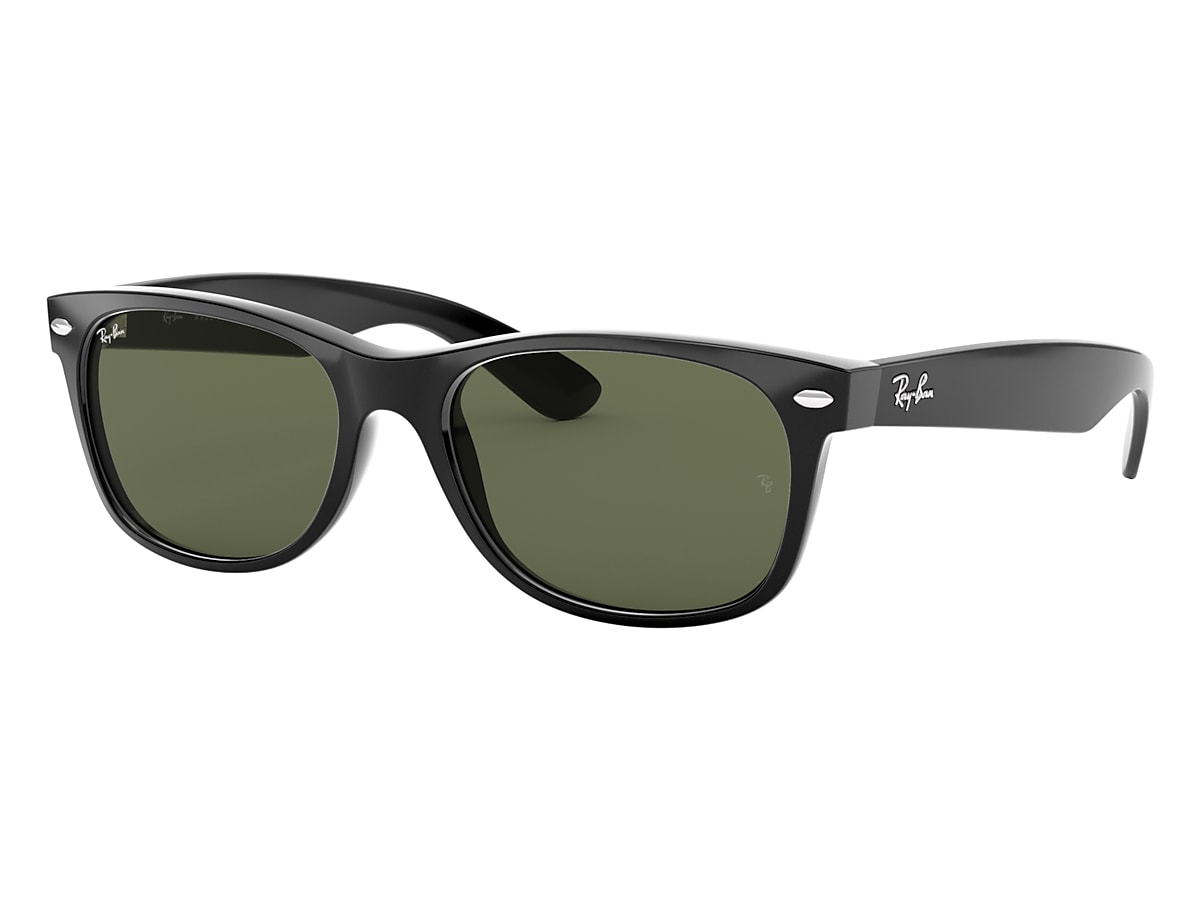 Jernbanestation velstand Spænding NEW WAYFARER CLASSIC Sunglasses in Black and Green - RB2132 | Ray-Ban® US