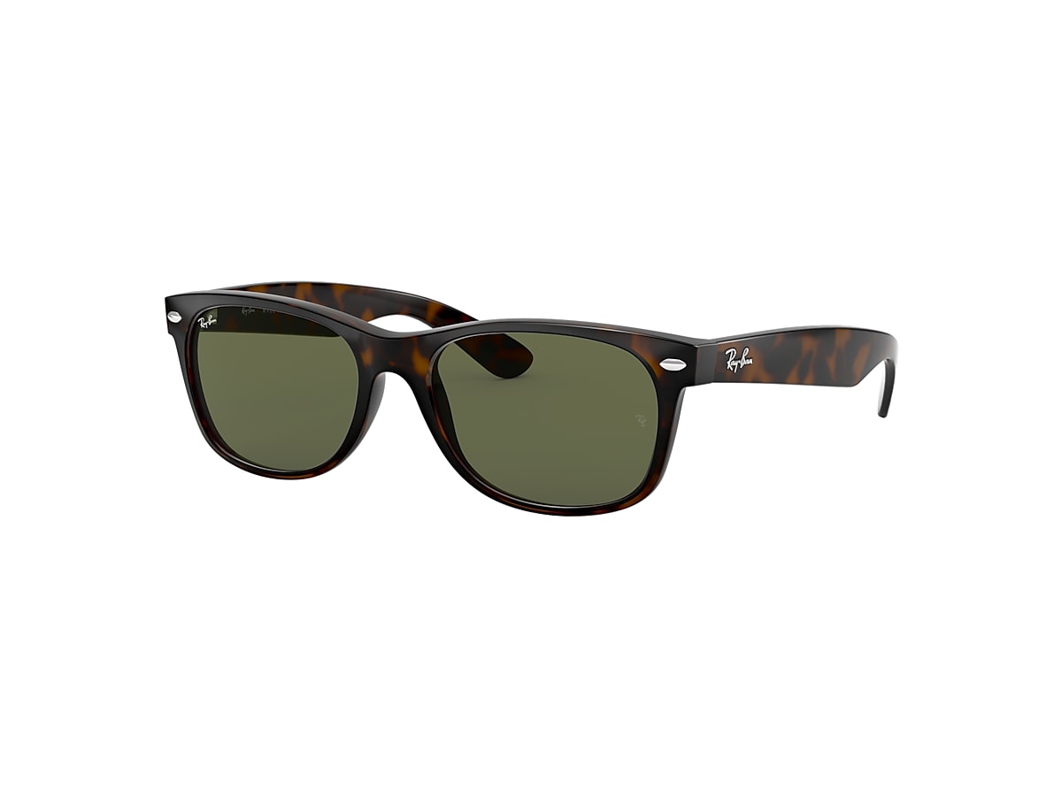 NEW WAYFARER CLASSIC Sunglasses in Tortoise and Green - RB2132 | Ray-Ban® GB