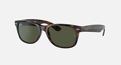Ray-Ban New Wayfarer Classic Sunglasses Tortoise With Brown Solid Lenses Amazon.com: Ray_Ban New Wayfarer Sunglasses (Tortoise Frame  main image 4