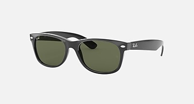 NEW WAYFARER CLASSIC Sunglasses in Black and Green - RB2132 | Ray-Ban®