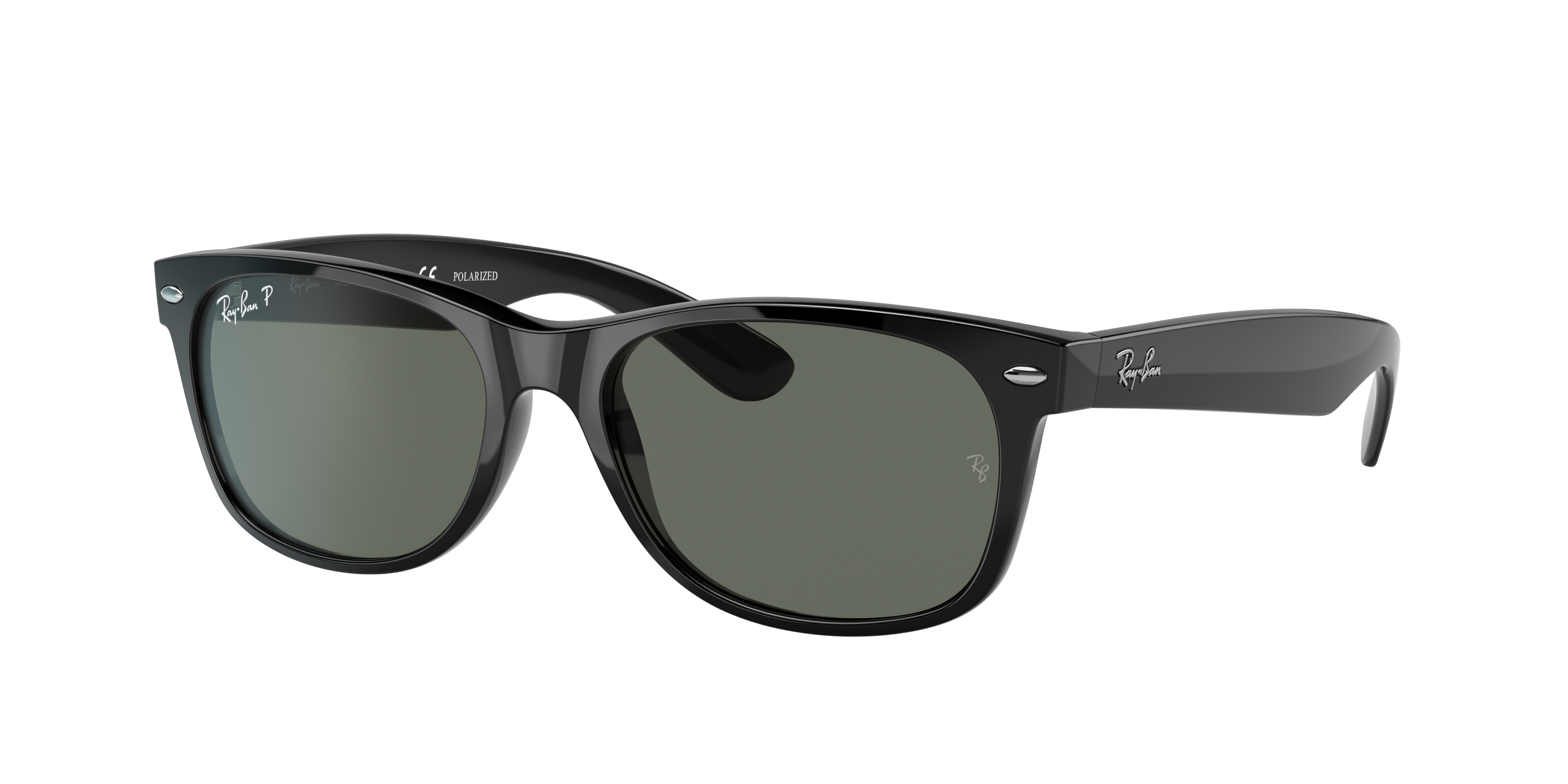 Negende helper Relativiteitstheorie New Wayfarer Classic Sunglasses in Black and Green - RB2132 | Ray-Ban® US