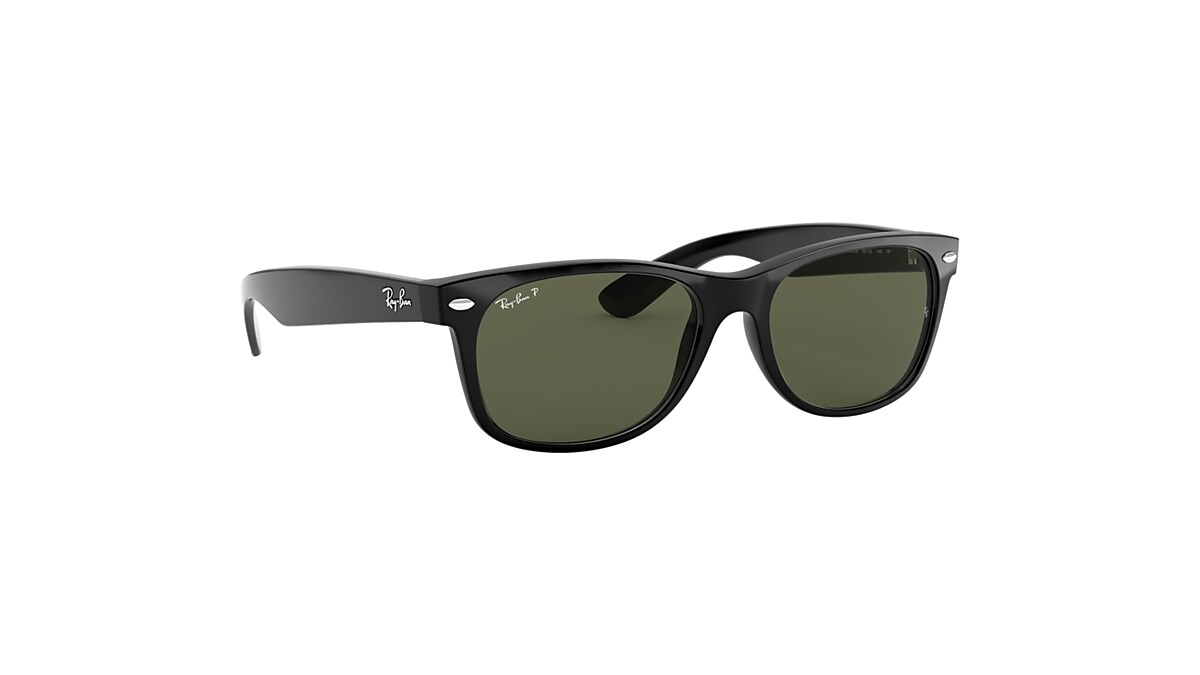 NEW WAYFARER CLASSIC Sunglasses in Black and Green - RB2132 | Ray 