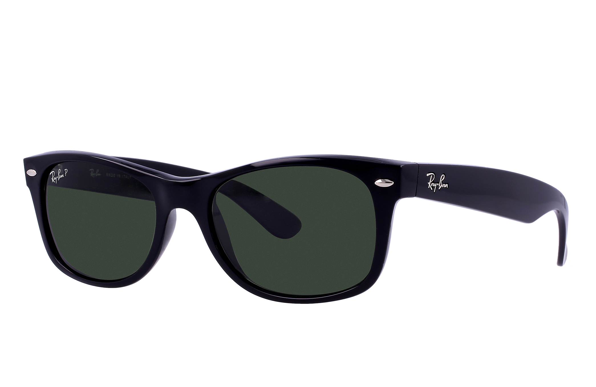 【売れ済】RAYBAN NEW WAYFARER RB2132F 偏光　マットブラック 小物