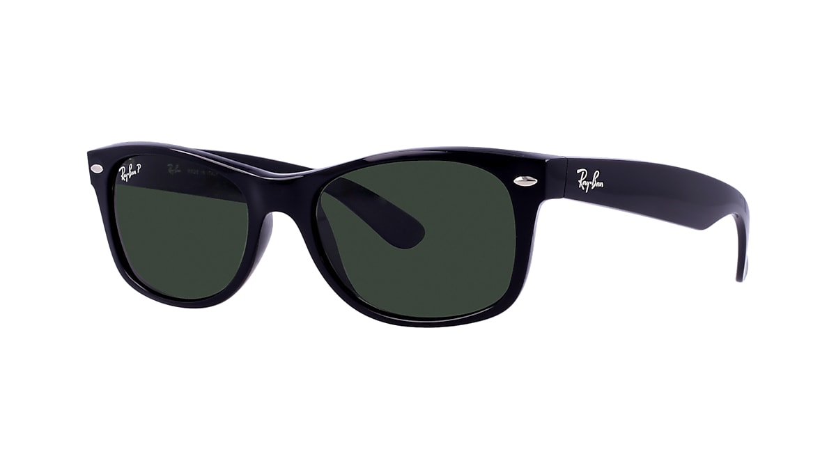 Londres semestre Insatisfactorio New Wayfarer Classic Sunglasses in Black and Green - RB2132 | Ray-Ban® GB