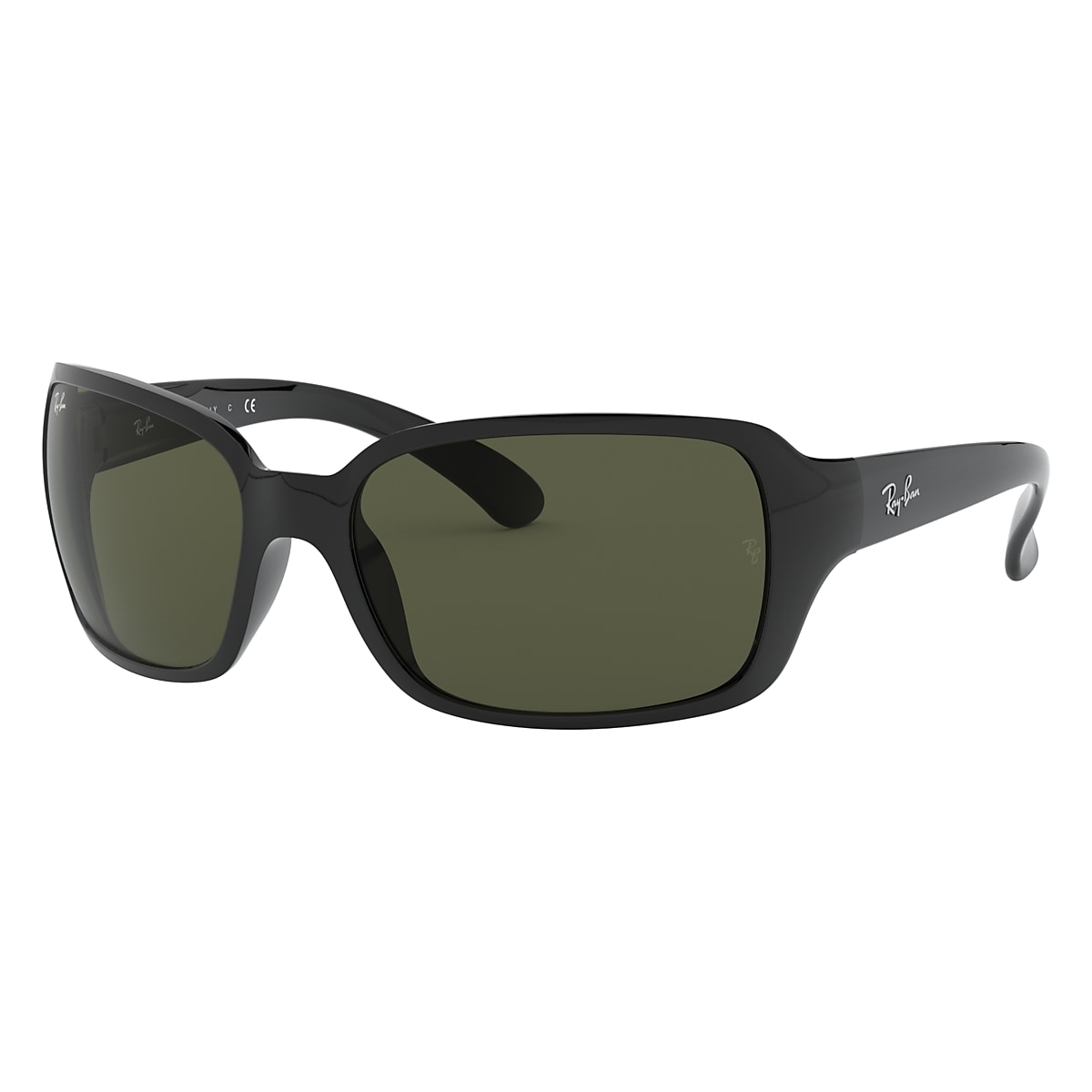 kopen Geruïneerd Pellen Rb4068 Sunglasses in Black and Green | Ray-Ban®
