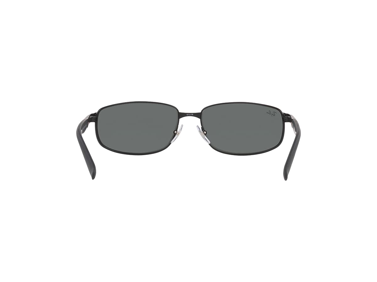 RB3254 Sunglasses in Black and Crystal Green - RB3254 | Ray