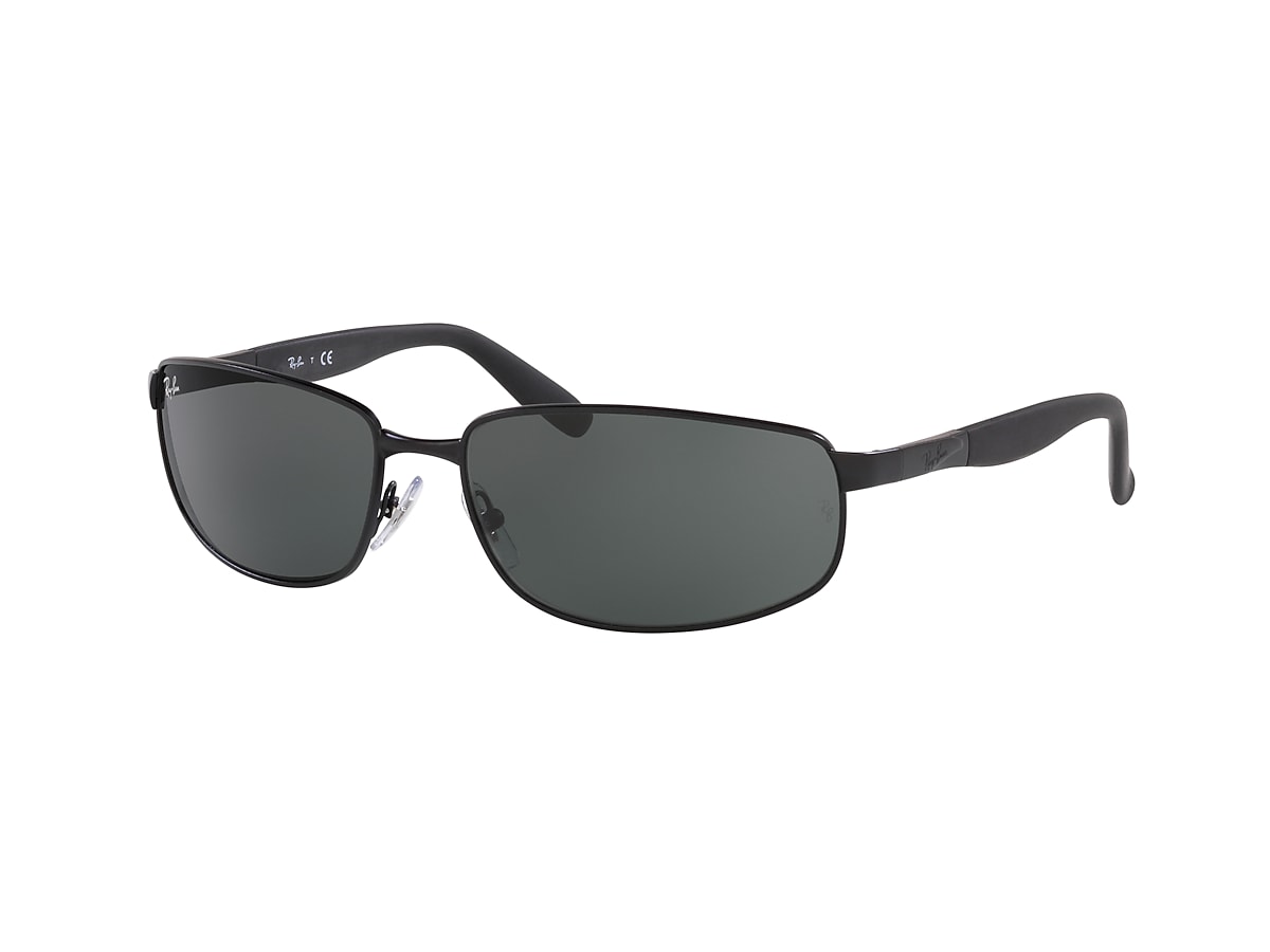 RB3254 Sunglasses in Black and Crystal Green - RB3254 | Ray-Ban® EU