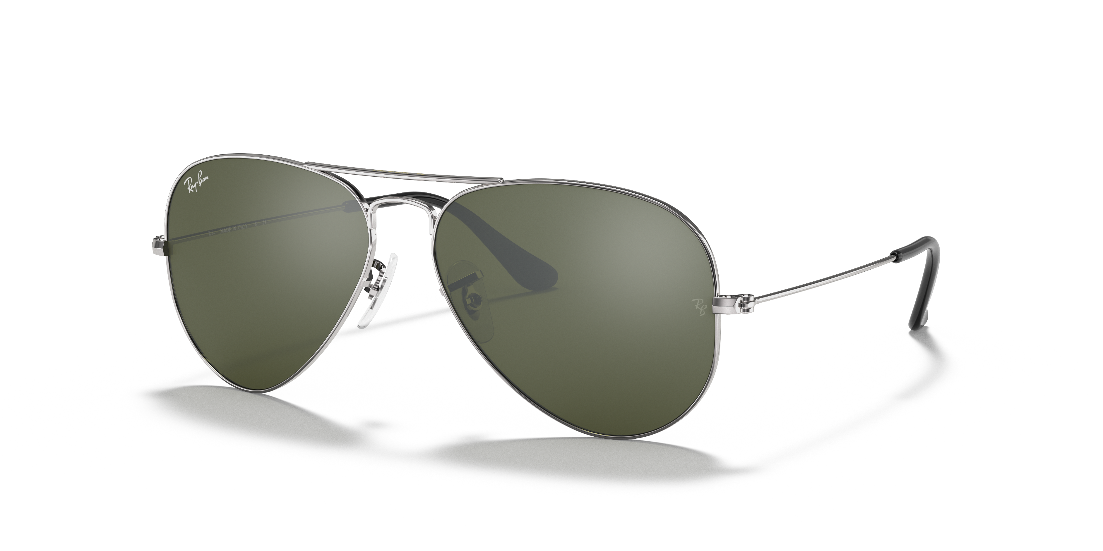 ray ban outdoorsman silver