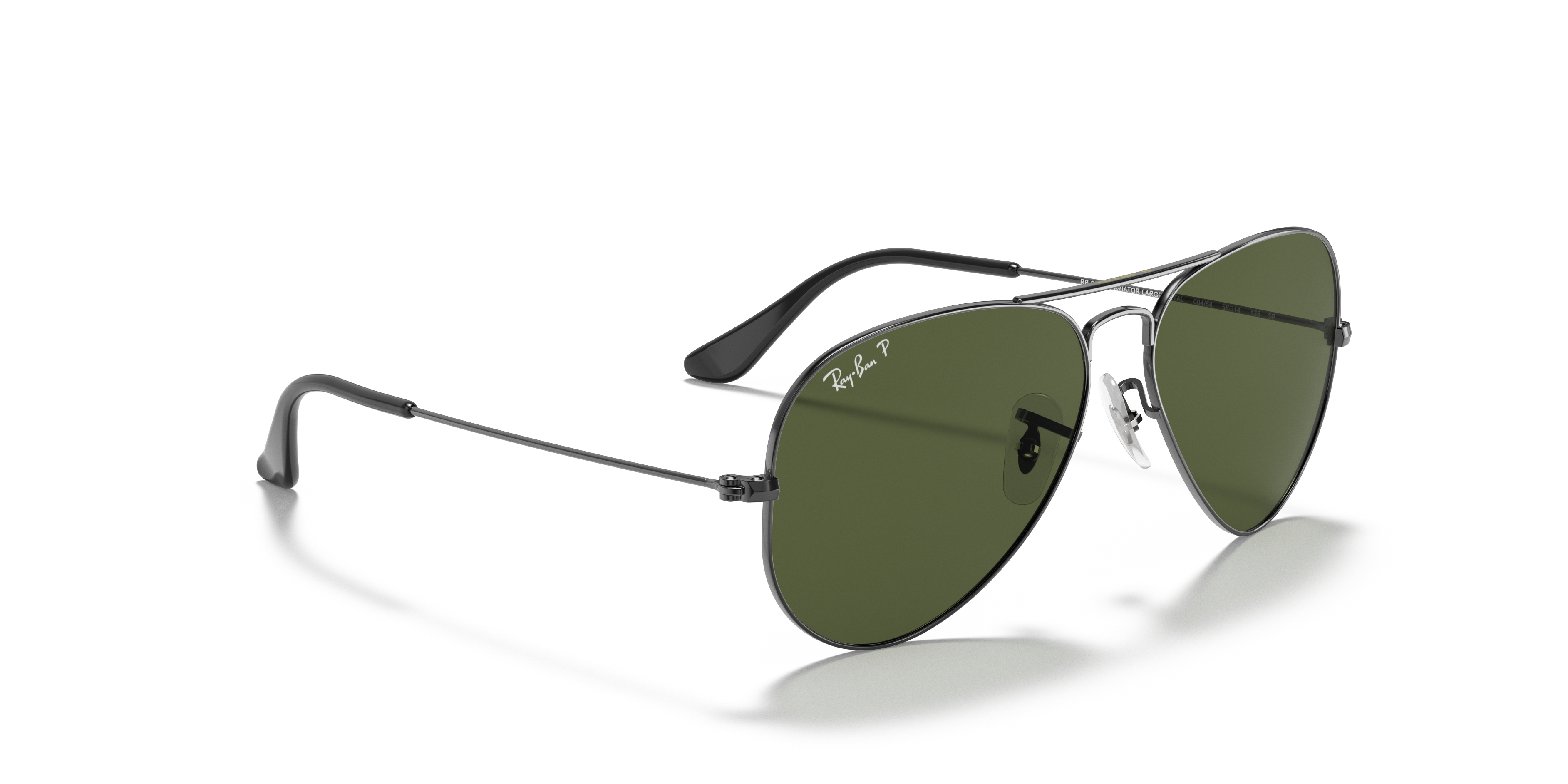 ray ban aviator large gunmetal