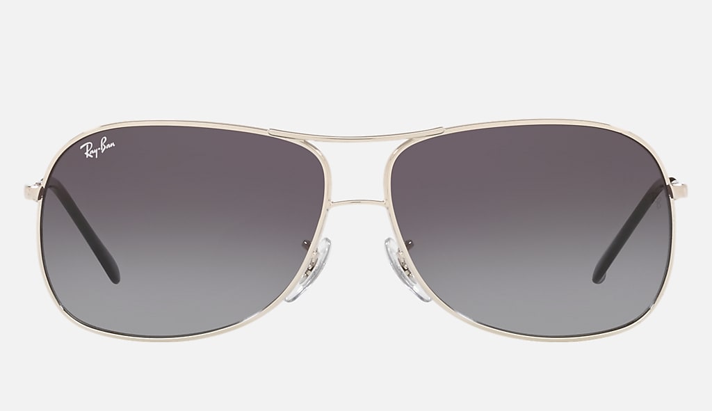Ellendig Verder Vriend Rb3267 Sunglasses in Silver and Grey | Ray-Ban®