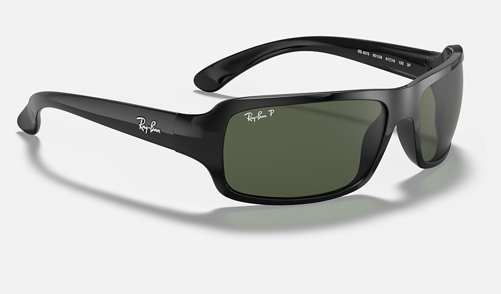 Rb4075 Sunglasses in Black and Green | Ray-Ban®