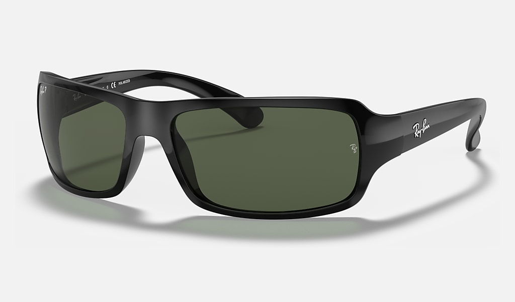 koncept Dempsey vigtig Rb4075 Sunglasses in Black and Green | Ray-Ban®