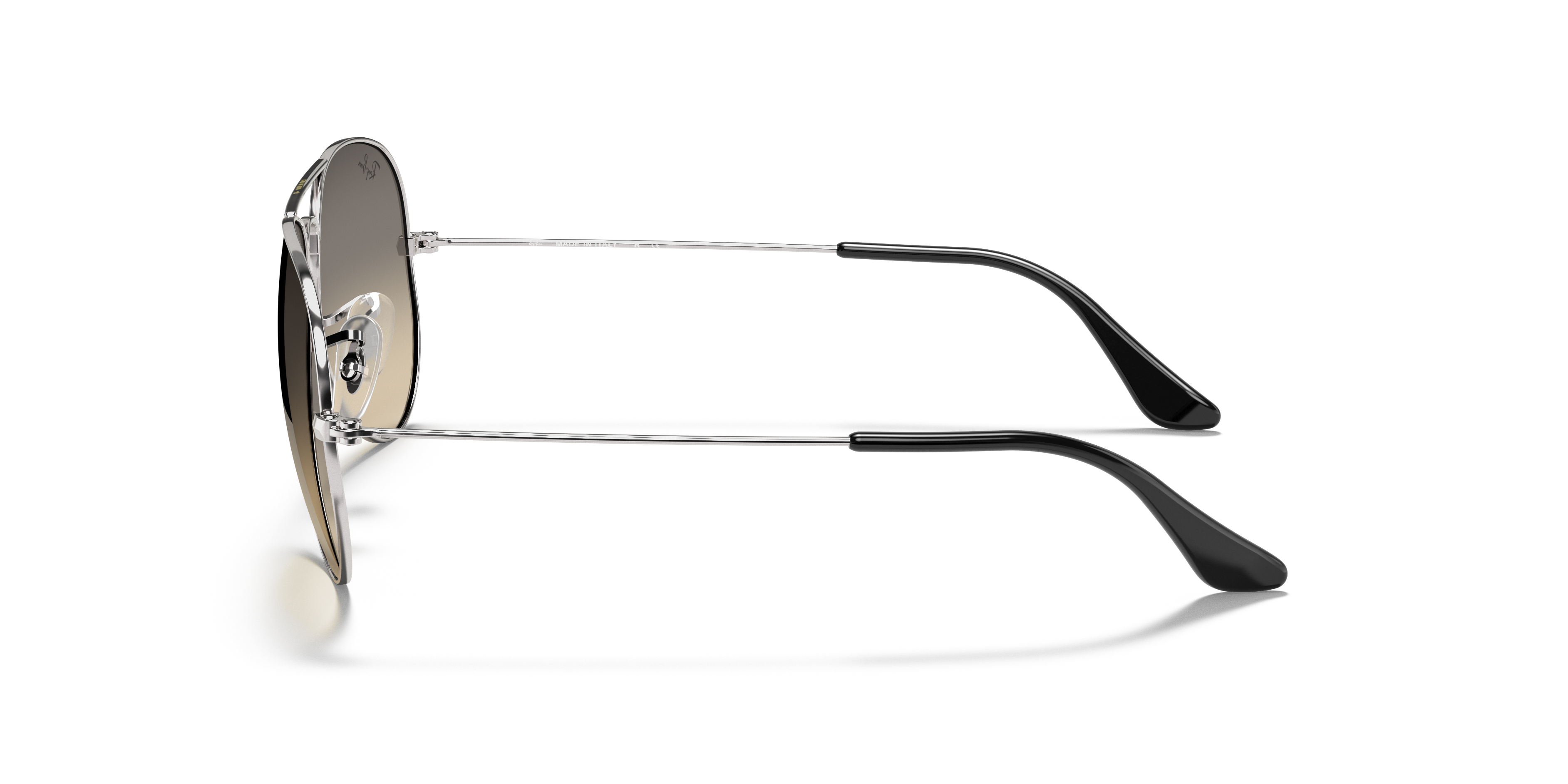 Occhiali da Sole Aviator Gradient in Argento e Grigio Chiaro | Ray-Ban®
