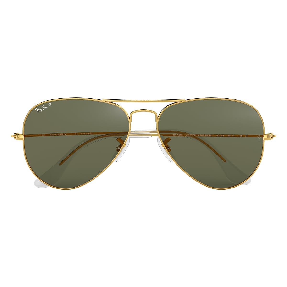 advies reptielen omringen Aviator Classic Sunglasses in Gold and Green - RB3025 | Ray-Ban® US