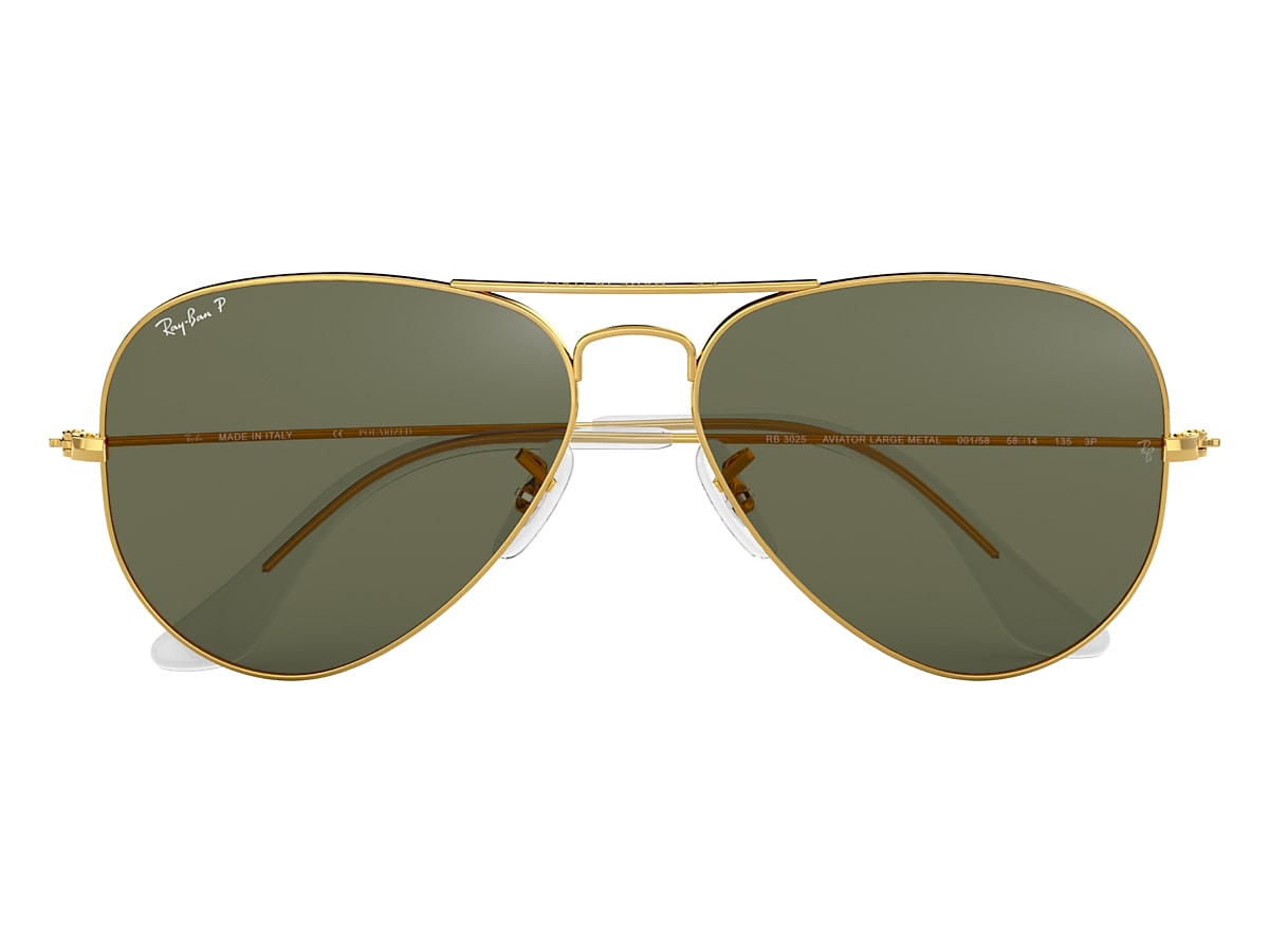 Classic in Gold and Green Ray-Ban®