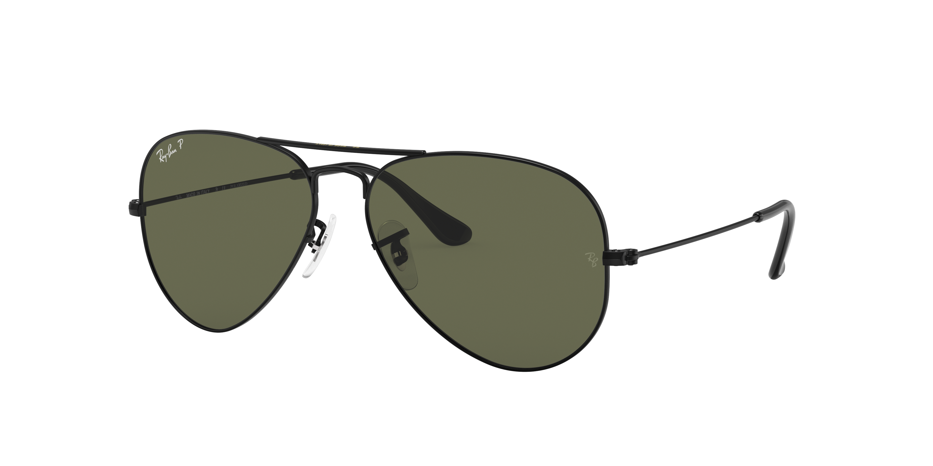 Aviator Classic Sunglasses In Black And Green Rb3025 Ray Ban® Us
