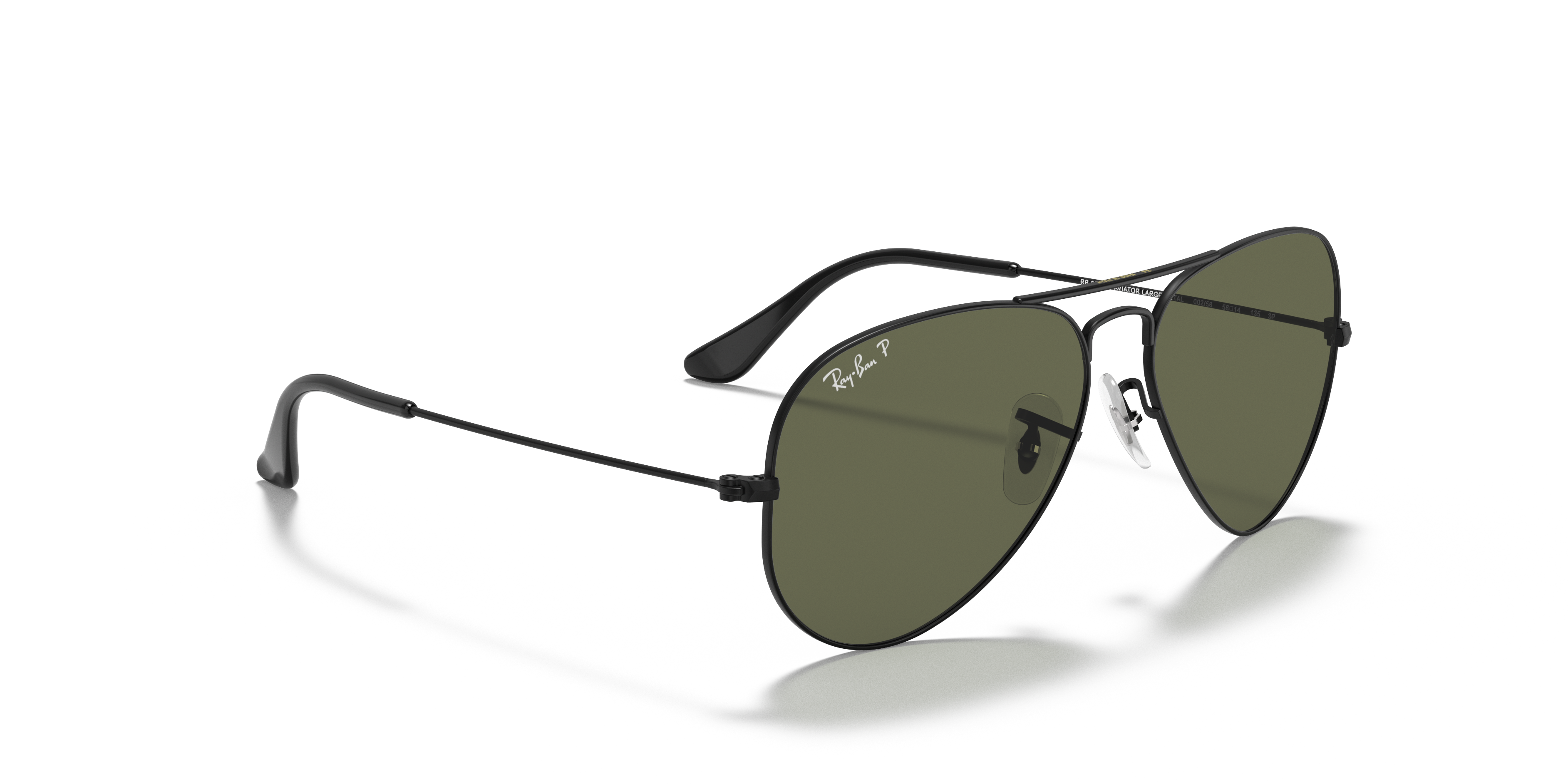 ray ban pilot black