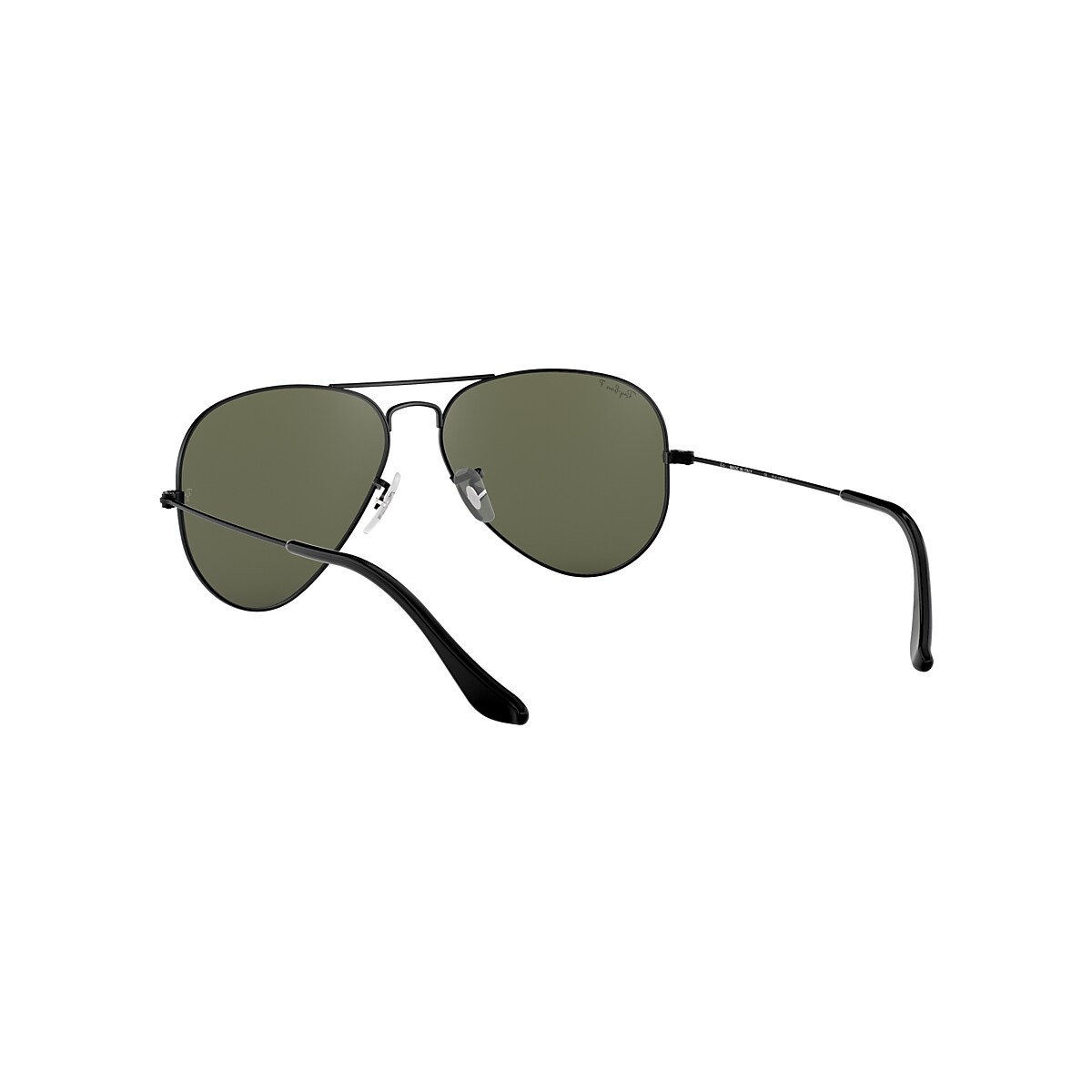 Aviator Classic Sunglasses in Black and Green | Ray-Ban®