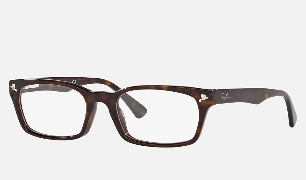 RB5017A Eyeglasses with Dark Havana and Clear (52-19) - RB5017A