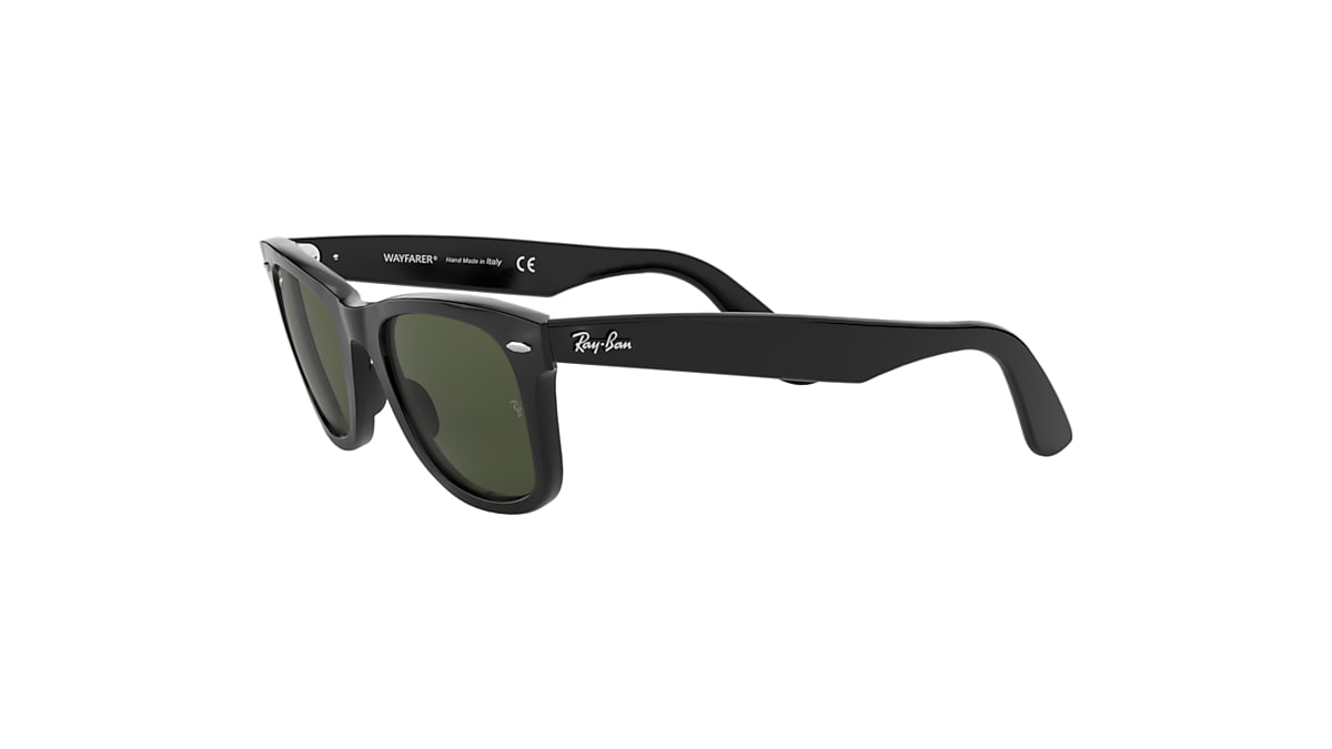 Original Wayfarer Classic Sunglasses in Black and G-15 Green | Ray 